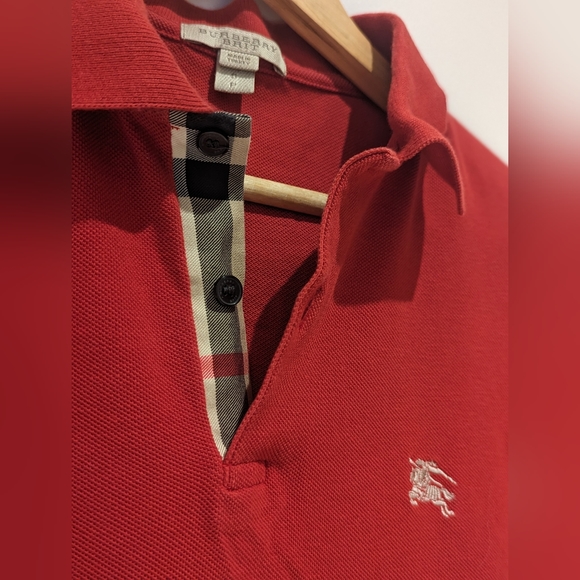 Burberry Other - BURBERRY BRIT~Mens Polo, Red~Size Small